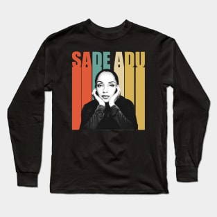 Retro Color Sade Adu Long Sleeve T-Shirt